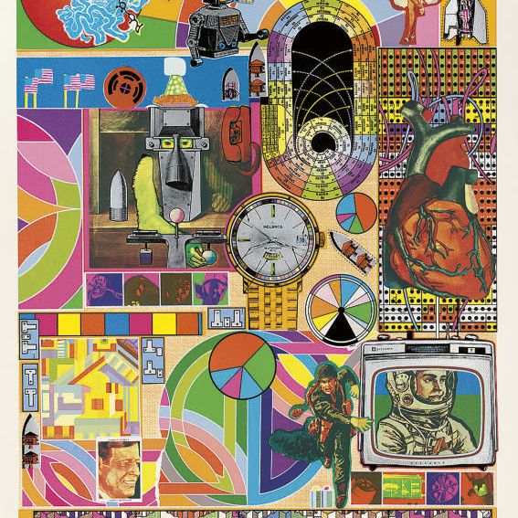 Eduardo Paolozzi — БАШ (ОРАНЖЕВЫЙ)