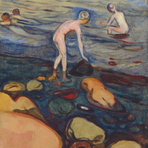 Edvard Munch — Баденде