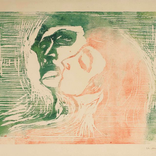 Edvard Munch — Kopf bei Kopf (лицом к лицу)