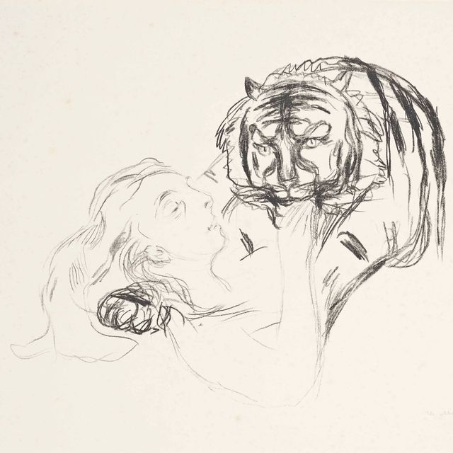 Edvard Munch — Тигренок, от: Альфа ог Омега