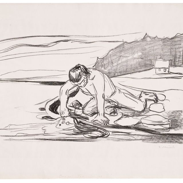 Edvard Munch — Смерть Омеги, от: Альфа и Омега