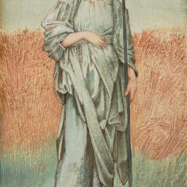 Edward Burne-Jones — Рут подбирала