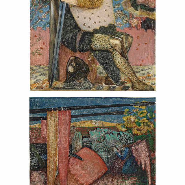 Edward Burne-Jones — Два сюжета из средневекового романа