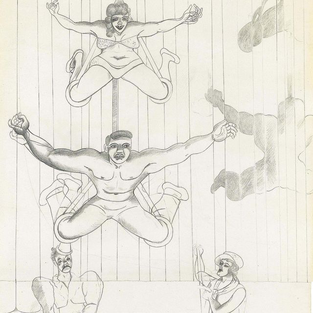 Edward Burra — Акробаты