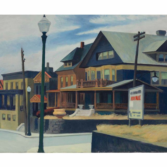 Edward Hopper — Восточный ветер над Уихокеном