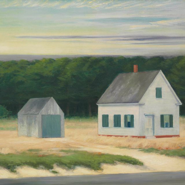 Edward Hopper — Октябрь на Кейп-Коде