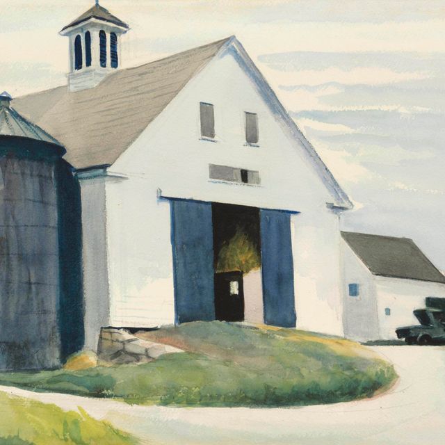 Edward Hopper — Амбар в Эссексе