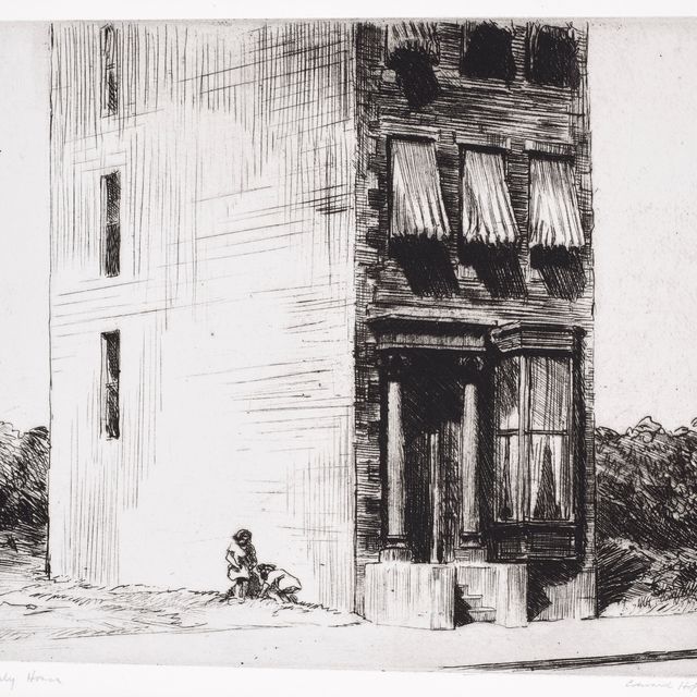 Edward Hopper — Одинокий дом