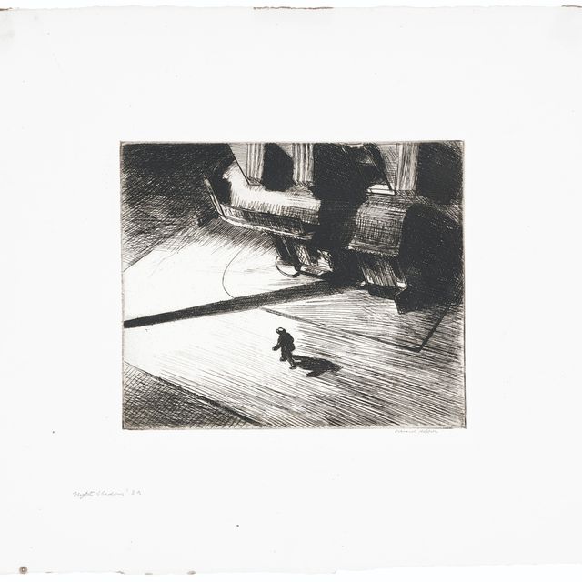 Edward Hopper — Ночные тени