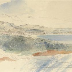 Edward Lear — Вид на Ниццу