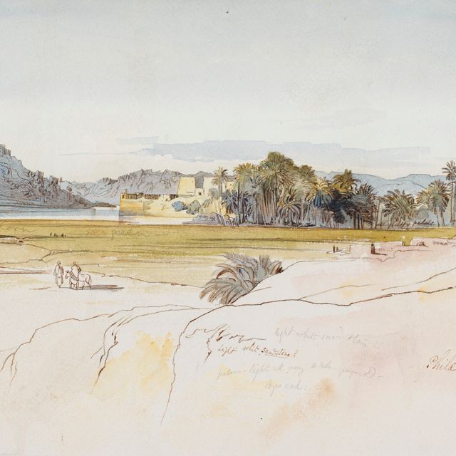 Edward Lear — Филы, Египет