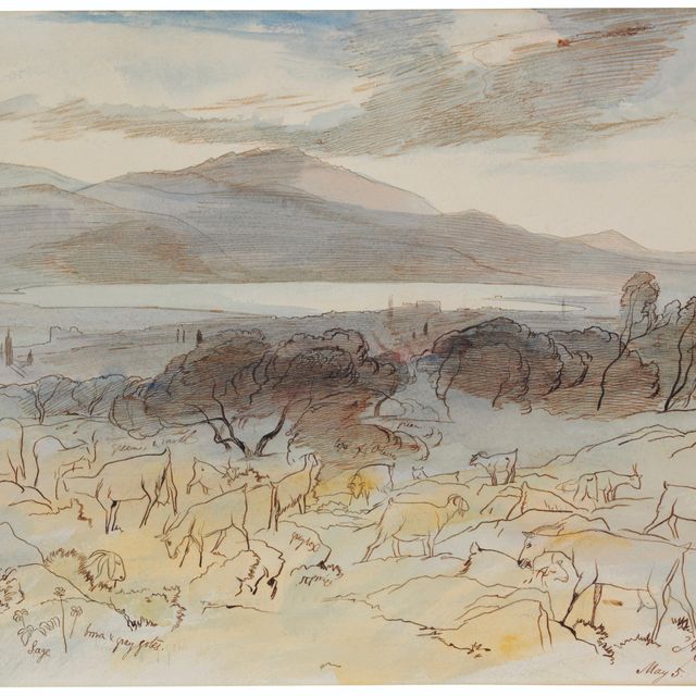 Edward Lear — Аргостоли и Черная гора, Кефалония