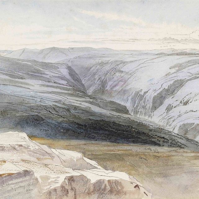 Edward Lear — Недалеко от Хана, Ливан
