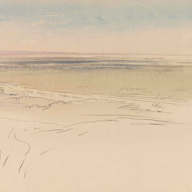 Edward Lear — Дамасская равнина