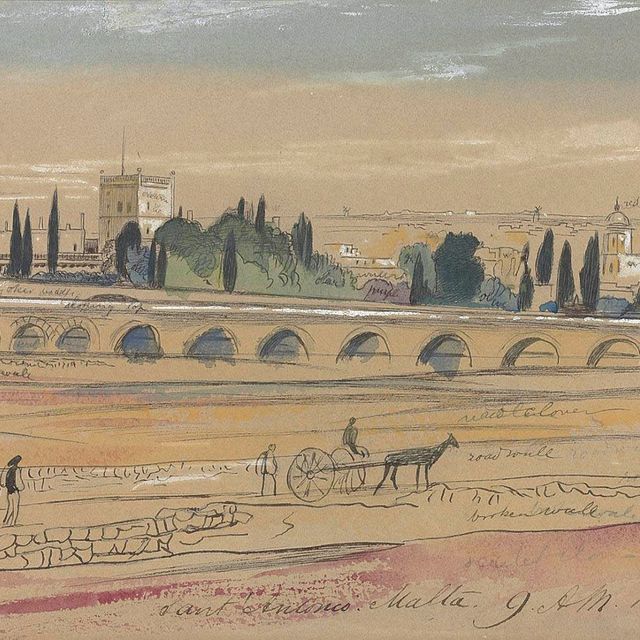 Edward Lear — Сант-Антонио, Мальта