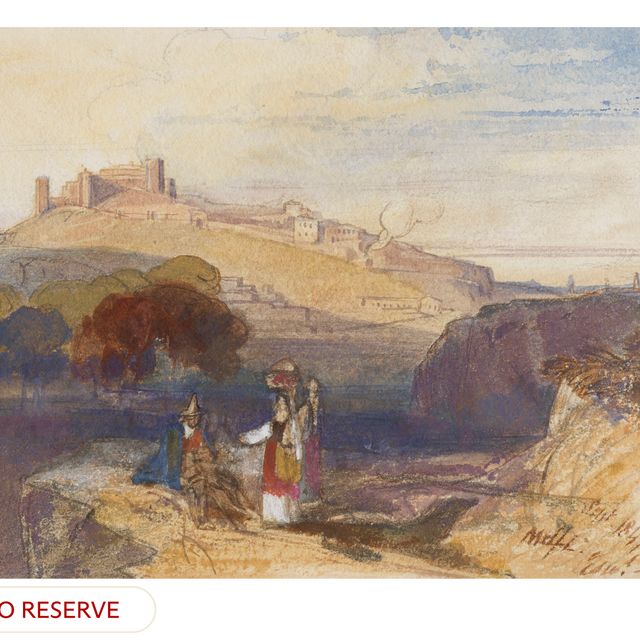 Edward Lear — Мельфи, Италия
