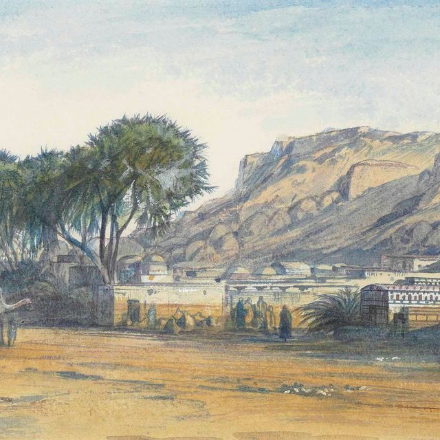 Edward Lear — Махатта, Нубия