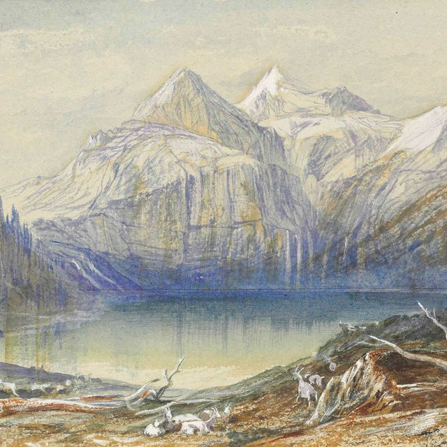 Edward Lear — Эшинензее, Швейцария