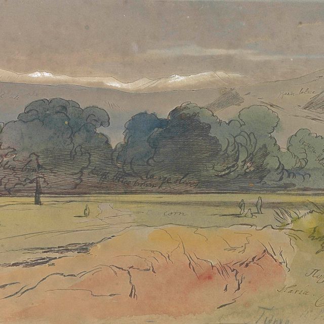 Edward Lear — Ханея (или Канеа), Крит