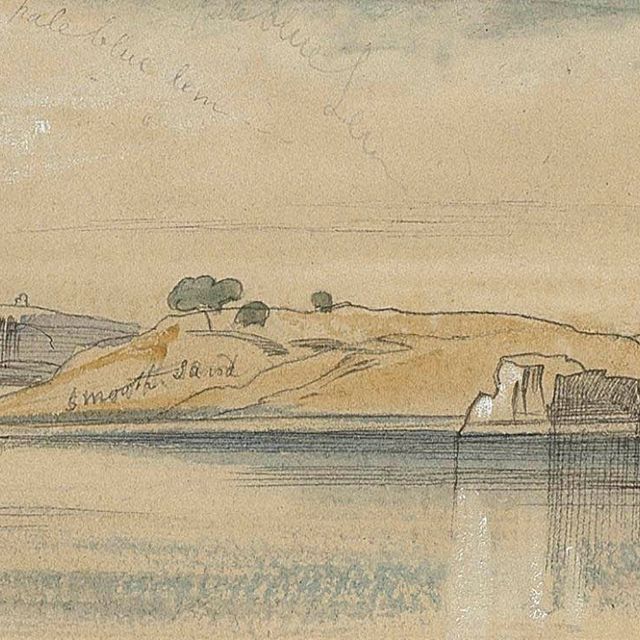 Edward Lear — Асуан на Ниле, Египет