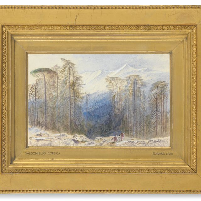 Edward Lear — Вальдониелло, Корсика