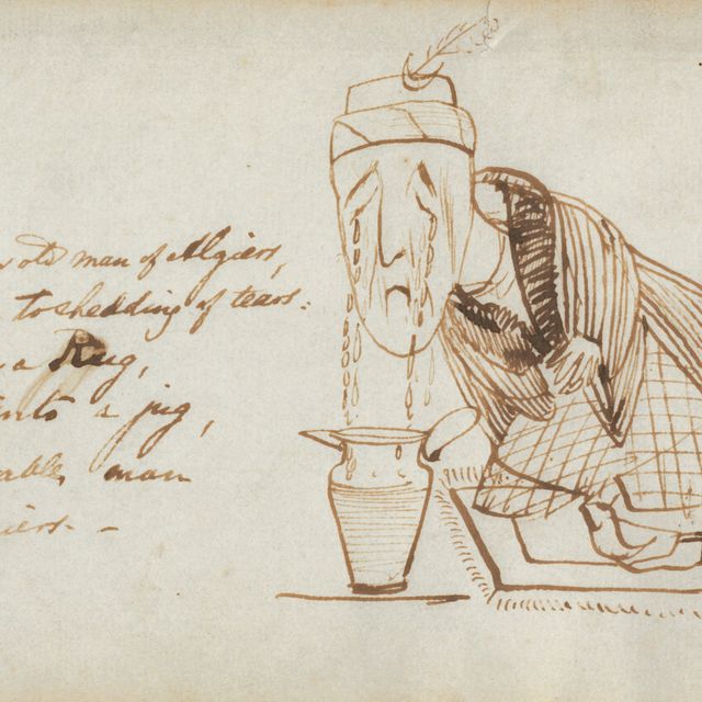 Edward Lear — "В Алжире жил один старик, который был склонен к пролитию слез"