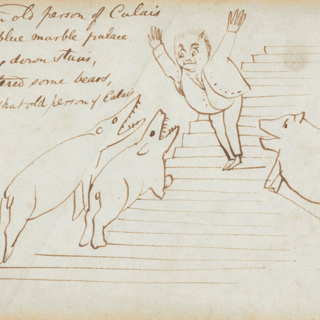 Edward Lear — "В Кале был один старик, который жил во дворце из голубого мрамора"