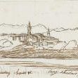 Edward Lear — Салуццо, Италия