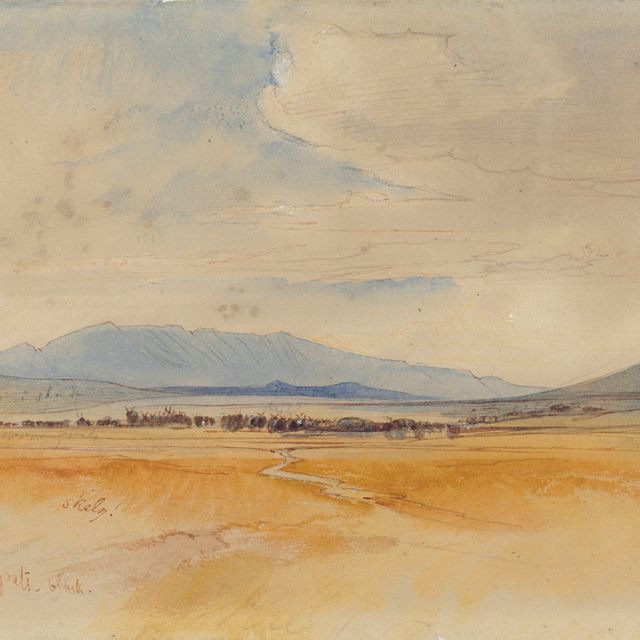Edward Lear — Тысячи коз, недалеко от Фив