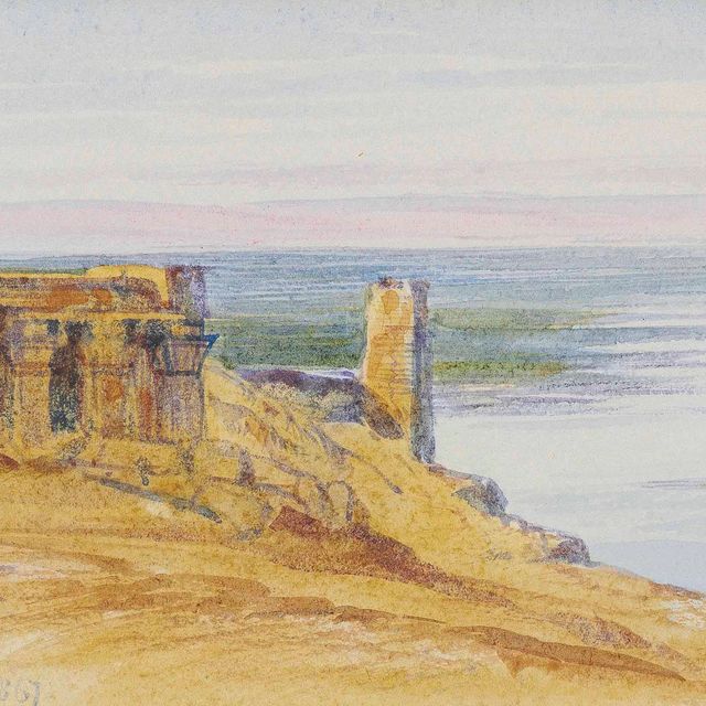 Edward Lear — Ком Омбо, Египет