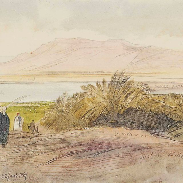 Edward Lear — Гирзе, Египет