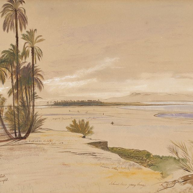 Edward Lear — Вади-Хальфа, Судан