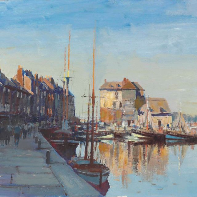 Edward Seago — Лейтенант, Онфлер