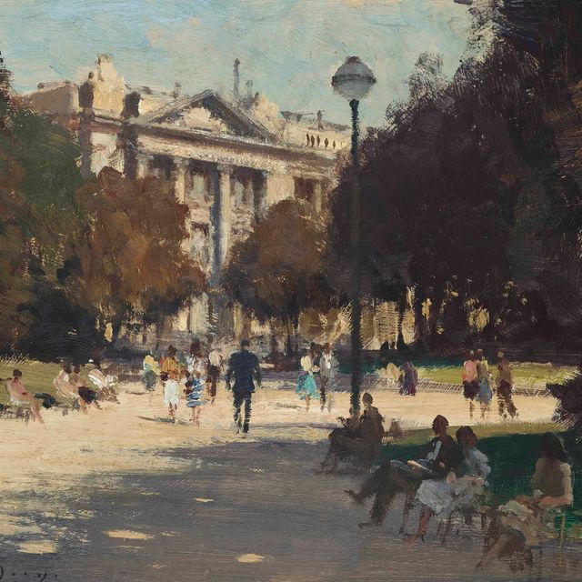 Edward Seago — Отель де Крийон, Париж