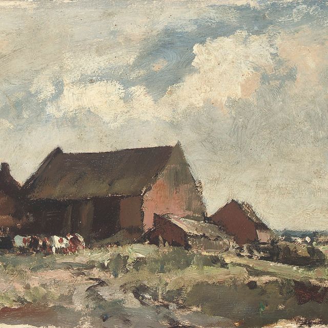 Edward Seago — Норфолкский амбар