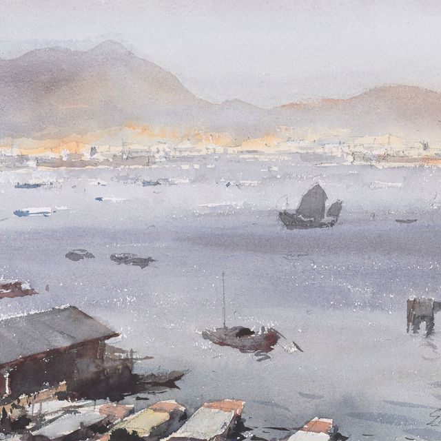 Edward Seago — Гавань, Гонконг