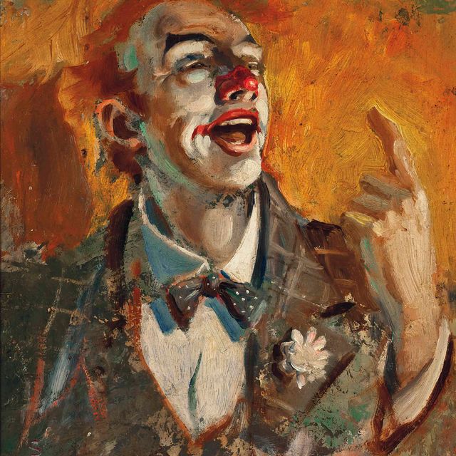 Edward Seago — Август- клоун