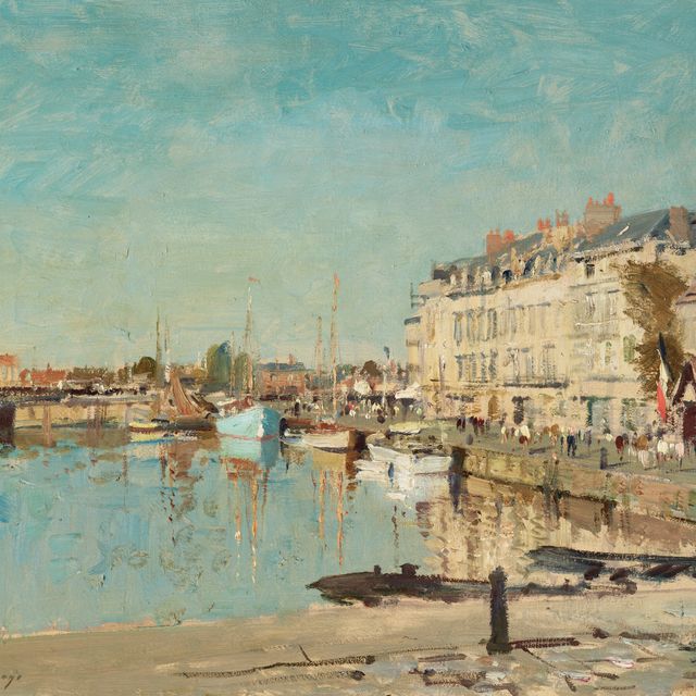 Edward Seago — Бассейн, Онфлер