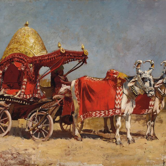 Edwin Lord Weeks — Туземный Гхарри, или повозка