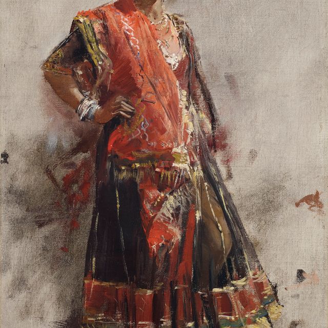 Edwin Lord Weeks — Индийская танцующая Девушка
