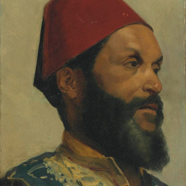 Edwin Lord Weeks — Портрет турецкого мужчины
