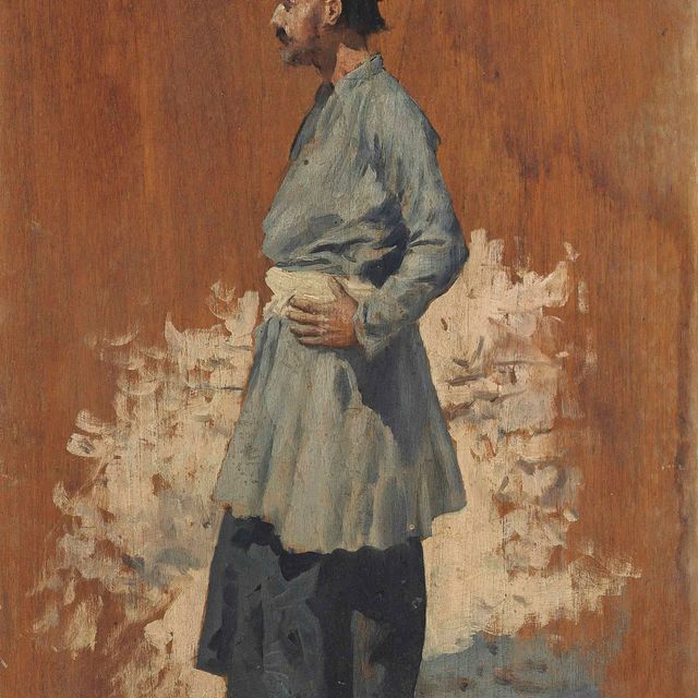Edwin Lord Weeks — Этюд с оттоманкой