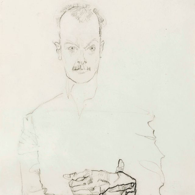Egon Schiele — Портрет Артура Ресслера
