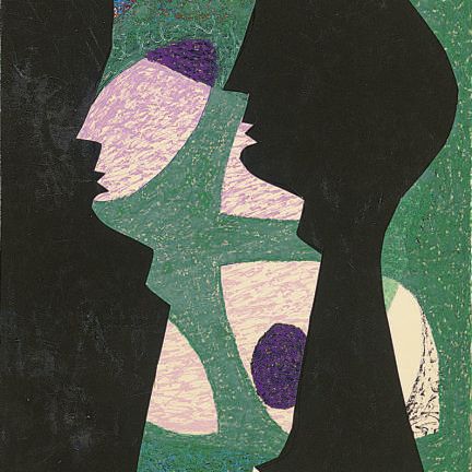 Eileen Agar — Силуэты; Портрет мужчины
