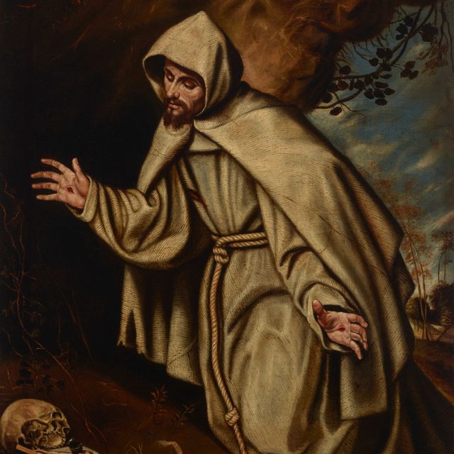 El Greco — Святой Франциск