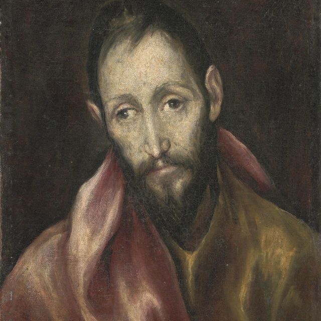 El Greco — Голова апостола