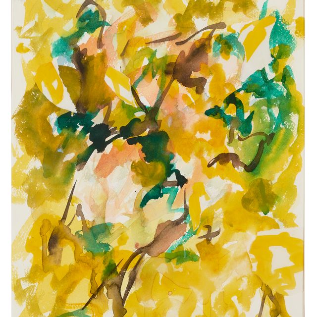 Elaine de Kooning — Без названия (Итальянское лето)