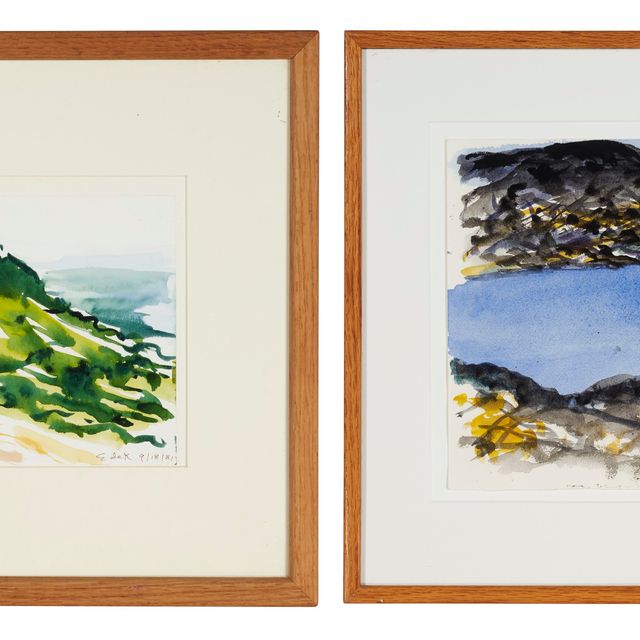 Elaine de Kooning — Монтепозио I и Вилла Эден, Акапулько