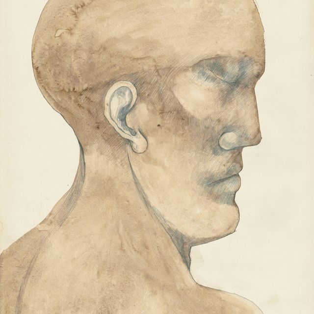Elisabeth Frink — Изучение мужской головы