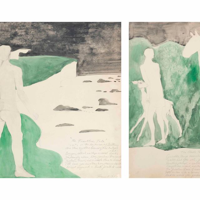 Elisabeth Frink — Этюды к "Рассказу Франклина" и "рассказу клерка"